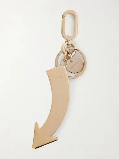 Christian Louboutin Gold-tone, Enamel And Crystal Keychain | Thumbnail 2 Christian Louboutin Gold-tone, Enamel And Crystal Keychain | Thumbnail 2