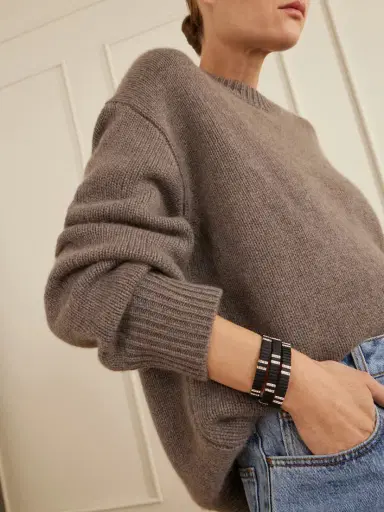 Roxanne Assoulin The Midnight Set Of Three Gold-tone Cubic Zirconia Bracelets | Thumbnail 5 Roxanne Assoulin The Midnight Set Of Three Gold-tone Cubic Zirconia Bracelets | Thumbnail 5