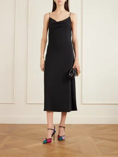 Gianvito Rossi 95 Suede-trimmed Crystal-embellished Mesh Pumps | Thumbnail 4 Gianvito Rossi 95 Suede-trimmed Crystal-embellished Mesh Pumps | Thumbnail 4