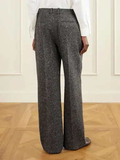 The Row Virgil Silk, Wool And Cotton-blend Straight-leg Pants | Thumbnail 4 The Row Virgil Silk, Wool And Cotton-blend Straight-leg Pants | Thumbnail 4