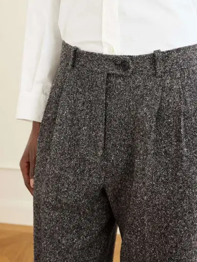 The Row Virgil Silk, Wool And Cotton-blend Straight-leg Pants | Thumbnail 5 The Row Virgil Silk, Wool And Cotton-blend Straight-leg Pants | Thumbnail 5