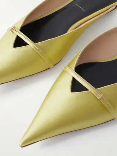 Tom Ford Embellished Satin Slippers | Thumbnail 5 Tom Ford Embellished Satin Slippers | Thumbnail 5