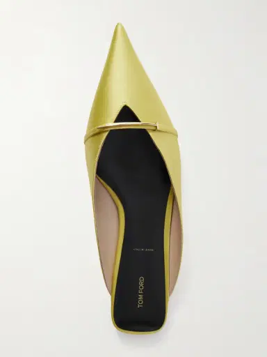 Tom Ford Embellished Satin Slippers | Thumbnail 6 Tom Ford Embellished Satin Slippers | Thumbnail 6