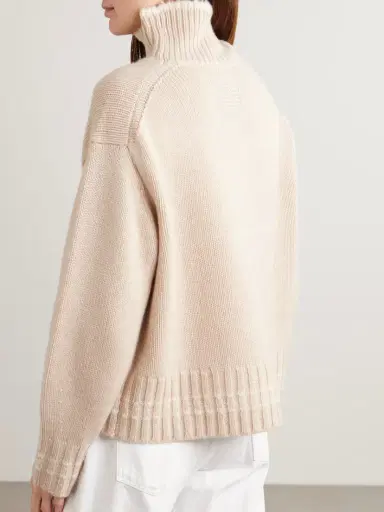 Guest In Residence Tipped Cozy Cashmere Turtleneck Sweater | Thumbnail 4 Guest In Residence Tipped Cozy Cashmere Turtleneck Sweater | Thumbnail 4