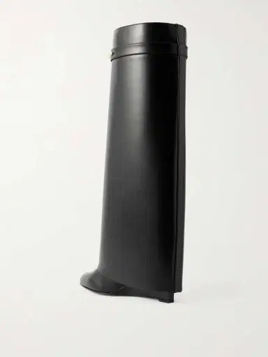 Givenchy Shark Leather Knee Boots | Thumbnail 3 Givenchy Shark Leather Knee Boots | Thumbnail 3