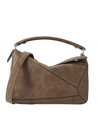 Loewe Puzzle Small Textured-nubuck Shoulder Bag | Thumbnail 1 Loewe Puzzle Small Textured-nubuck Shoulder Bag | Thumbnail 1
