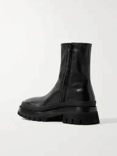 Khaite Fallon Leather Ankle Boots | Thumbnail 3 Khaite Fallon Leather Ankle Boots | Thumbnail 3