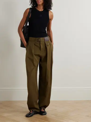 Loewe Anagram-embroidered Ribbed Tank | Thumbnail 2 Loewe Anagram-embroidered Ribbed Tank | Thumbnail 2