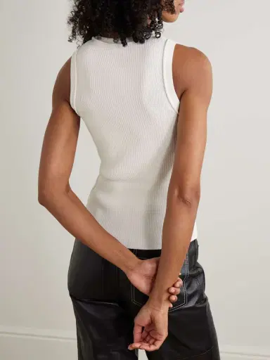 Loewe Anagram-embroidered Ribbed Tank | Thumbnail 3 Loewe Anagram-embroidered Ribbed Tank | Thumbnail 3