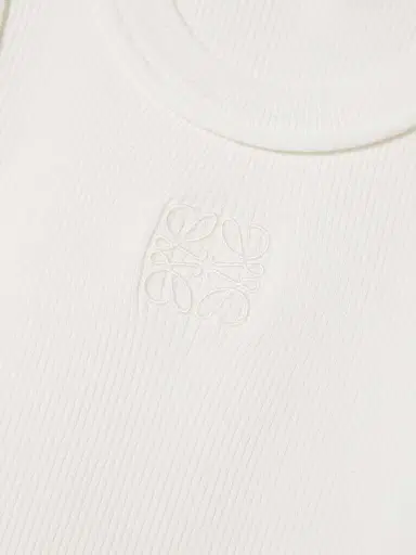 Loewe Anagram-embroidered Ribbed Tank | Thumbnail 4 Loewe Anagram-embroidered Ribbed Tank | Thumbnail 4