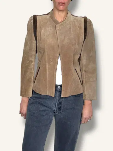 Jen Wonders Studio Suede Cropped Jacket | Thumbnail 5 Jen Wonders Studio Suede Cropped Jacket | Thumbnail 5