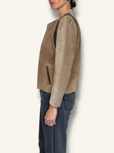 Jen Wonders Studio Suede Cropped Jacket | Thumbnail 7 Jen Wonders Studio Suede Cropped Jacket | Thumbnail 7