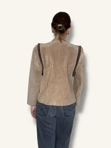 Jen Wonders Studio Suede Cropped Jacket | Thumbnail 8 Jen Wonders Studio Suede Cropped Jacket | Thumbnail 8
