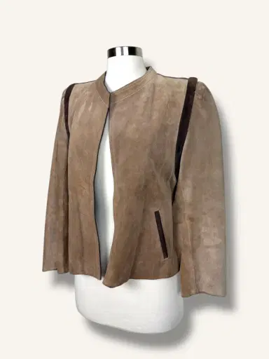 Jen Wonders Studio Suede Cropped Jacket | Thumbnail 10 Jen Wonders Studio Suede Cropped Jacket | Thumbnail 10