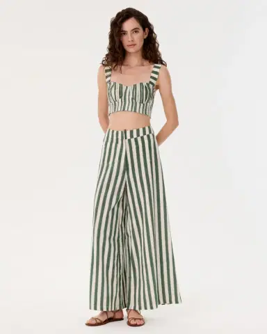 Emporio Sirenuse Adele Trousers in Ikat Stripes | Thumbnail 6 Emporio Sirenuse Adele Trousers in Ikat Stripes | Thumbnail 6