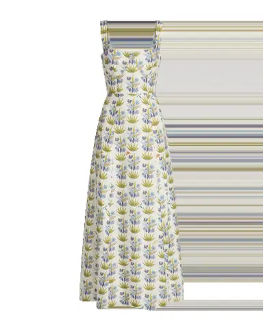 Emporio Sirenuse Azzurra Dress in Celestine Flower Print | Thumbnail 5 Emporio Sirenuse Azzurra Dress in Celestine Flower Print | Thumbnail 5