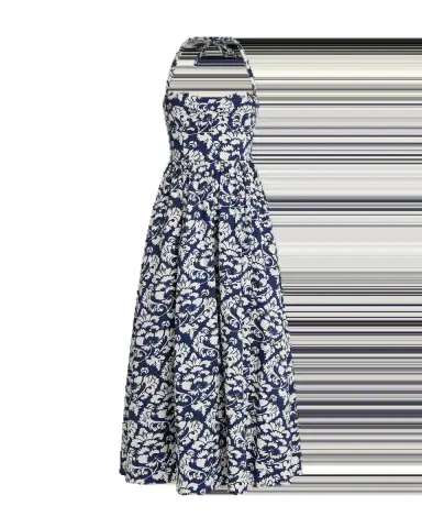 Emporio Sirenuse Johanna Dress in Lotus Flower Print | Thumbnail 5 Emporio Sirenuse Johanna Dress in Lotus Flower Print | Thumbnail 5