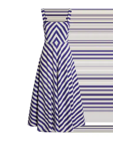 Emporio Sirenuse Margherita Dress in Ikat Stripes | Thumbnail 5 Emporio Sirenuse Margherita Dress in Ikat Stripes | Thumbnail 5