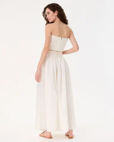 Emporio Sirenuse Ombretta Skirt with Iris Embroidery | Thumbnail 11 Emporio Sirenuse Ombretta Skirt with Iris Embroidery | Thumbnail 11
