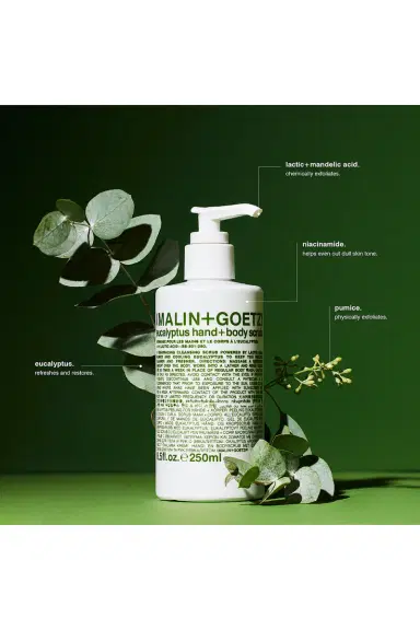 MALIN+GOETZ MALIN+GOETZ Eucalyptus Hand + Body Scrub | Thumbnail 5 MALIN+GOETZ MALIN+GOETZ Eucalyptus Hand + Body Scrub | Thumbnail 5