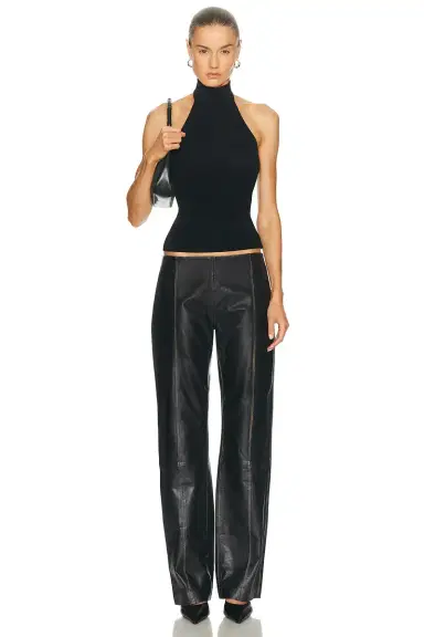 L'Academie Claudette Halter Knit Top | Thumbnail 6 L'Academie Claudette Halter Knit Top | Thumbnail 6