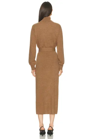 L'Academie Leslia Belted Midi Dress | Thumbnail 5 L'Academie Leslia Belted Midi Dress | Thumbnail 5