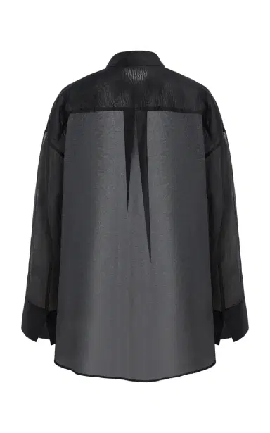 By Malene Birger Derris Cotton-Blend Organza Shirt | Thumbnail 5 By Malene Birger Derris Cotton-Blend Organza Shirt | Thumbnail 5