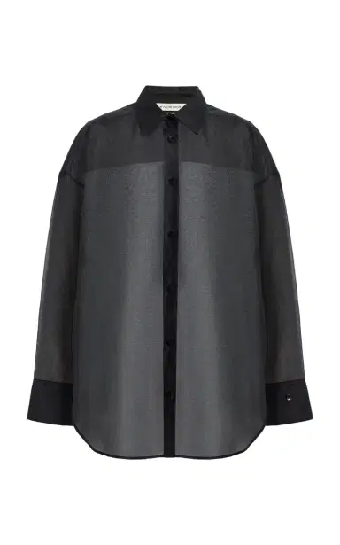 By Malene Birger Derris Cotton-Blend Organza Shirt | Thumbnail 8 By Malene Birger Derris Cotton-Blend Organza Shirt | Thumbnail 8