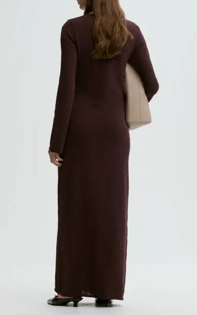 By Malene Birger Beatriz Long-Sleeve Cotton-Blend Knit Maxi Dress | Thumbnail 7 By Malene Birger Beatriz Long-Sleeve Cotton-Blend Knit Maxi Dress | Thumbnail 7