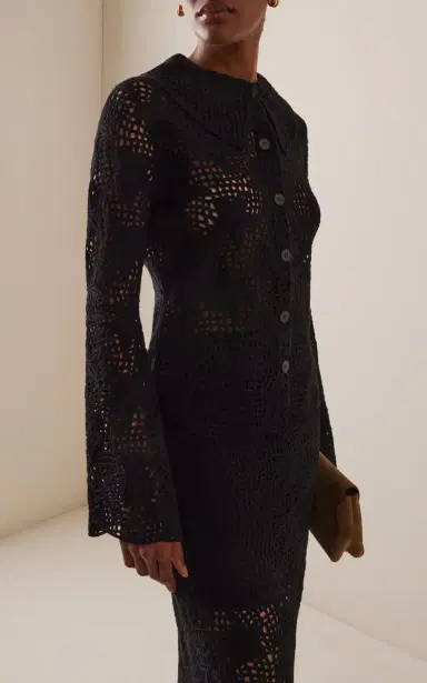 By Malene Birger Gwenevere Cotton Crochet Top | Thumbnail 2 By Malene Birger Gwenevere Cotton Crochet Top | Thumbnail 2