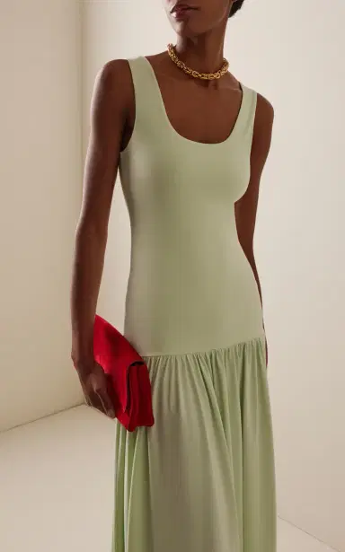 By Malene Birger Marcielle Cotton-Blend Maxi Dress | Thumbnail 2 By Malene Birger Marcielle Cotton-Blend Maxi Dress | Thumbnail 2