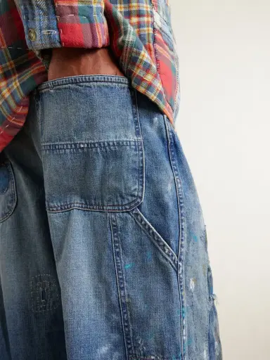 Polo Ralph Lauren Straight-Leg Distressed Patchwork Jeans - Men | Thumbnail 6 Polo Ralph Lauren Straight-Leg Distressed Patchwork Jeans - Men | Thumbnail 6