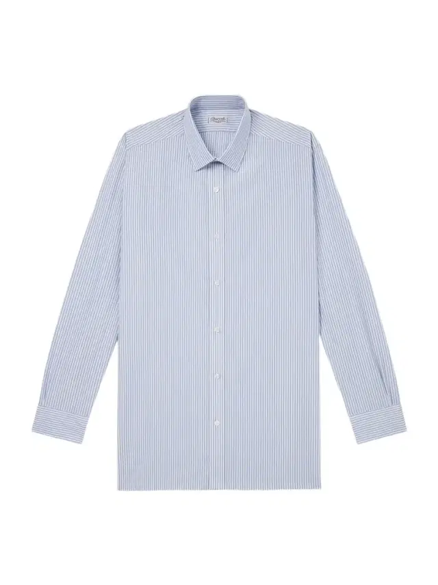 Striped Cotton-Poplin Shirt - Men Striped Cotton-Poplin Shirt - Men