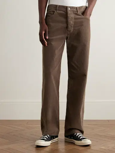 Nili Lotan Billie Straight-Leg Cotton-Corduroy Trousers - Men | Thumbnail 3 Nili Lotan Billie Straight-Leg Cotton-Corduroy Trousers - Men | Thumbnail 3