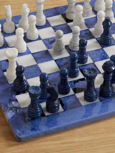 JIA JIA HOME Lapis Lazuli Chess Set | Thumbnail 3 JIA JIA HOME Lapis Lazuli Chess Set | Thumbnail 3