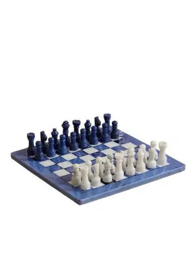 JIA JIA HOME Lapis Lazuli Chess Set | Thumbnail 1 JIA JIA HOME Lapis Lazuli Chess Set | Thumbnail 1