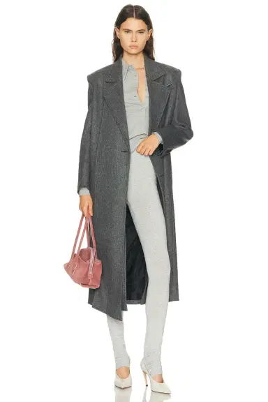 The Attico Long Sleeve Lapel Top | Thumbnail 7 The Attico Long Sleeve Lapel Top | Thumbnail 7