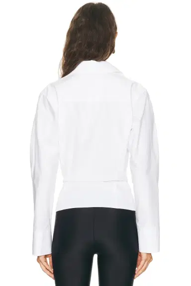 The Attico Asymmetrical Shirt | Thumbnail 6 The Attico Asymmetrical Shirt | Thumbnail 6