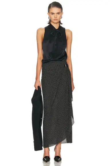 Fleur du Mal Silk Blouson Bodysuit | Thumbnail 5 Fleur du Mal Silk Blouson Bodysuit | Thumbnail 5