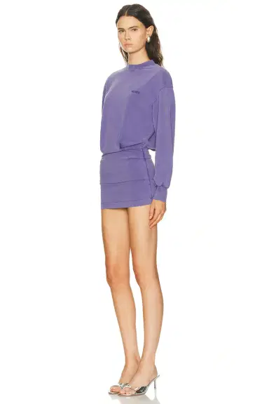 The Attico Sweatshirt Mini Dress | Thumbnail 4 The Attico Sweatshirt Mini Dress | Thumbnail 4