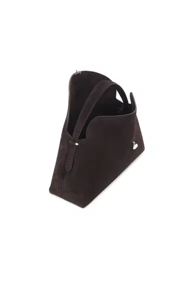 Toteme T-Lock Suede Top Handle Bag | Thumbnail 6 Toteme T-Lock Suede Top Handle Bag | Thumbnail 6