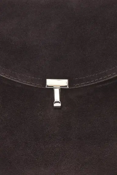 Toteme T-Lock Suede Top Handle Bag | Thumbnail 8 Toteme T-Lock Suede Top Handle Bag | Thumbnail 8