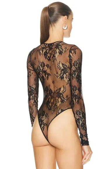 Wardrobe.NYC Evening Lace Bodysuit | Thumbnail 4 Wardrobe.NYC Evening Lace Bodysuit | Thumbnail 4