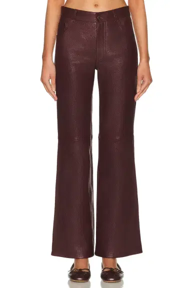 Chloé Leather Pant | Thumbnail 1 Chloé Leather Pant | Thumbnail 1
