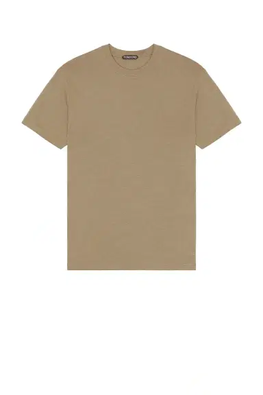 TOM FORD Lyocell Cotton Short Sleeve Crew Neck | Thumbnail 4 TOM FORD Lyocell Cotton Short Sleeve Crew Neck | Thumbnail 4