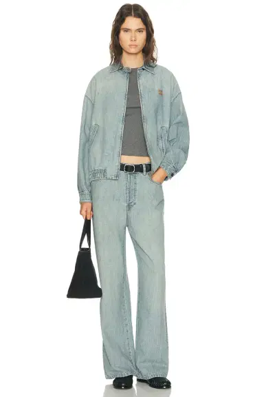 Miu Miu Chambray Jacket | Thumbnail 4 Miu Miu Chambray Jacket | Thumbnail 4