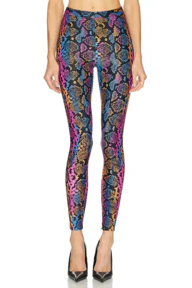 Versace Python Print Legging | Thumbnail 1 Versace Python Print Legging | Thumbnail 1