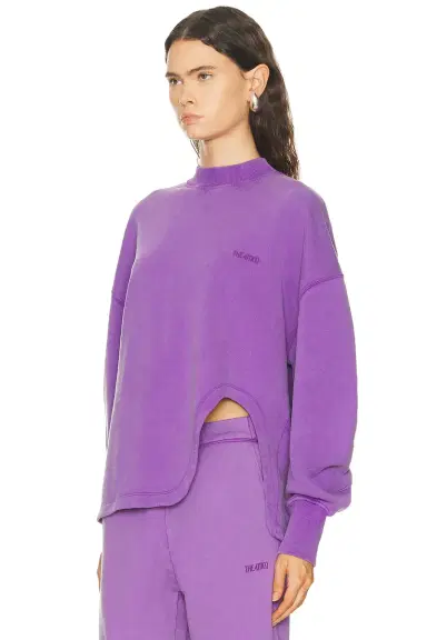THE ATTICO Side Slit Sweatshirt | Thumbnail 2 THE ATTICO Side Slit Sweatshirt | Thumbnail 2