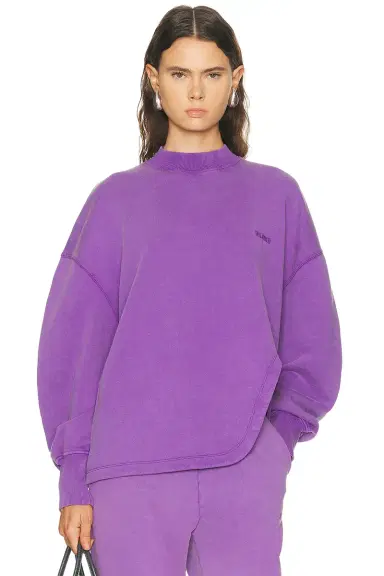 THE ATTICO Side Slit Sweatshirt | Thumbnail 1 THE ATTICO Side Slit Sweatshirt | Thumbnail 1