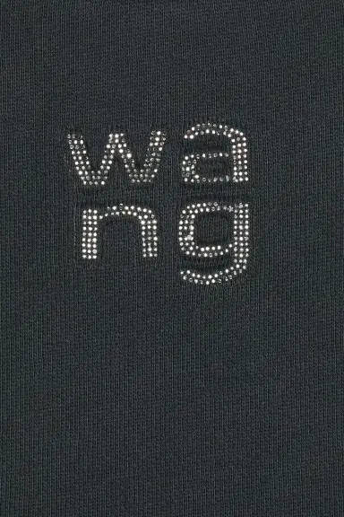 Alexander Wang Hotfix Logo Crewneck Sweatshirt | Thumbnail 5 Alexander Wang Hotfix Logo Crewneck Sweatshirt | Thumbnail 5